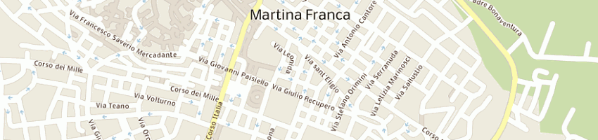 Mappa della impresa conteco srl a MARTINA FRANCA