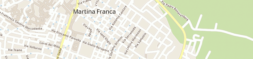 Mappa della impresa casa di cura villa bianca a MARTINA FRANCA