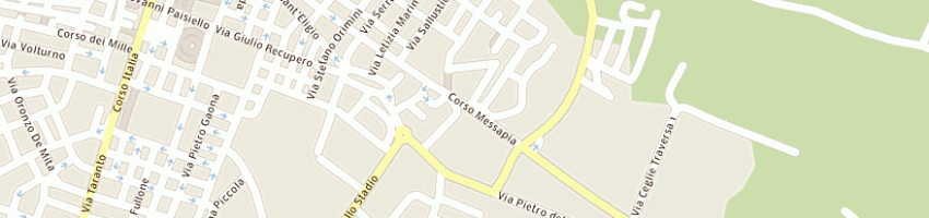 Mappa della impresa queva moda di lafornara martino a MARTINA FRANCA