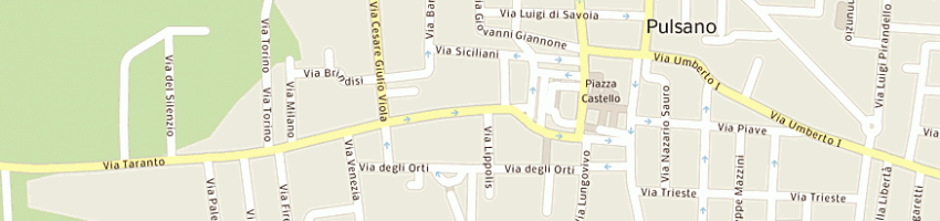 Mappa della impresa 'ale' srl' a PULSANO