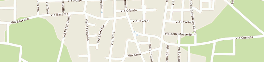Mappa della impresa aquaro benedetta a PULSANO