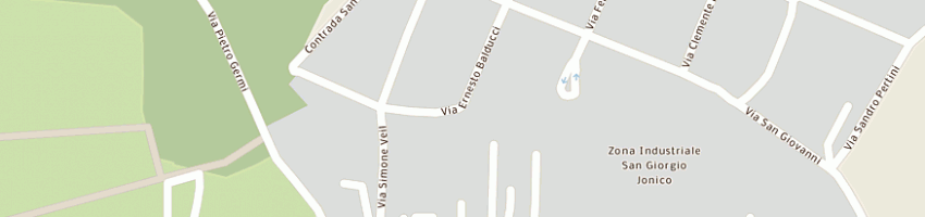 Mappa della impresa cedal srl a SAN GIORGIO IONICO