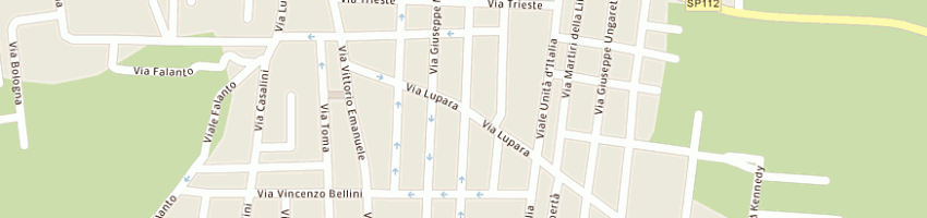 Mappa della impresa osmairm a PULSANO