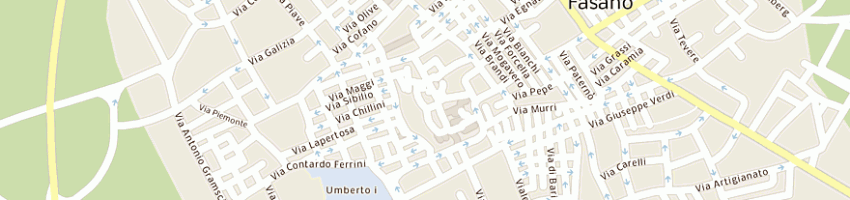 Mappa della impresa autoricambi dino di francesco bongiorno e c snc a FASANO
