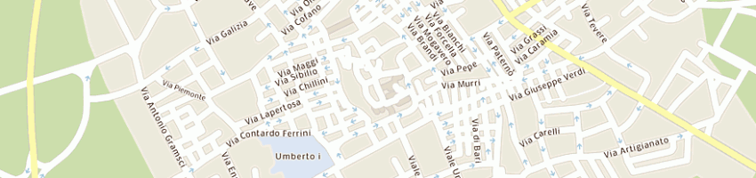 Mappa della impresa radio diaconia a FASANO