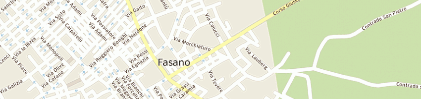 Mappa della impresa scuola privata casa dell'infanzia a FASANO