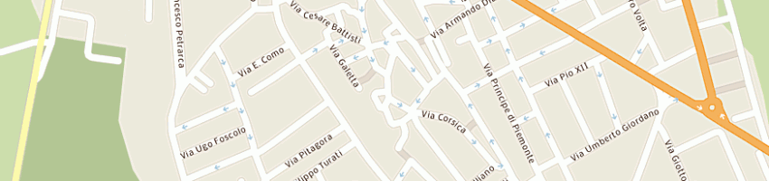Mappa della impresa piccarisi antonio a SAN GIORGIO IONICO