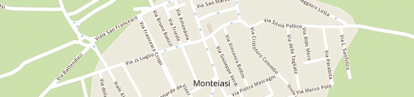 Mappa della impresa salfi arianna a MONTEIASI