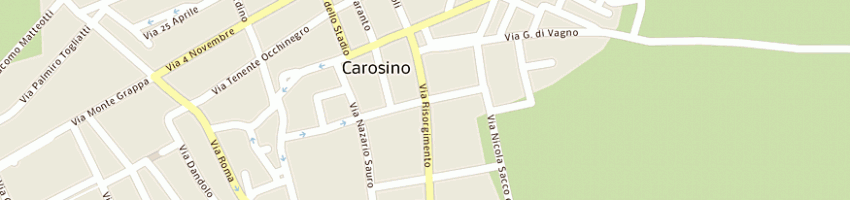Mappa della impresa techno progress di radicchio cosimo sas a CAROSINO