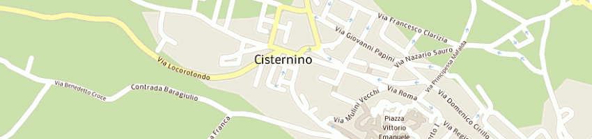Mappa della impresa guarini moda intima di semeraro g e c sas a CISTERNINO