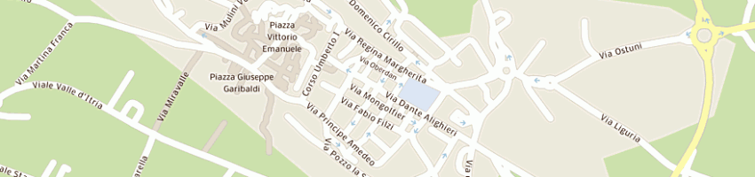 Mappa della impresa bar piccola caffetteria a CISTERNINO