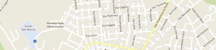 Mappa della impresa carrieri vincenzo a GROTTAGLIE