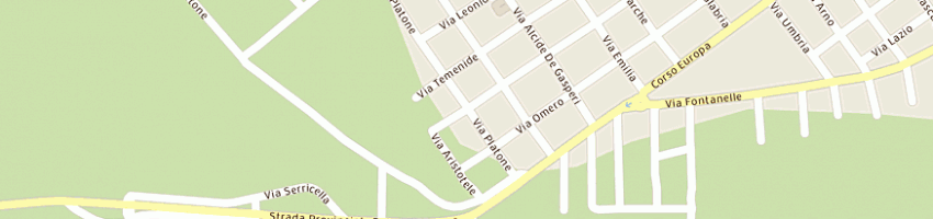 Mappa della impresa mille una srl a LIZZANO