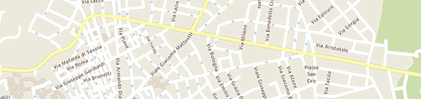Mappa della impresa manigrasso alfonso a GROTTAGLIE