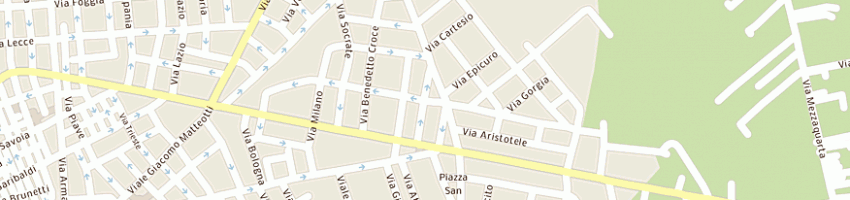 Mappa della impresa brittannico moto srl a GROTTAGLIE