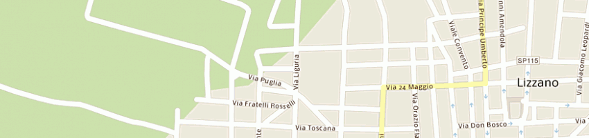 Mappa della impresa puntozero club srl a TARANTO