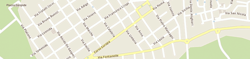 Mappa della impresa bar gran caffe' di pastorelli antonietta immacolata3 a LIZZANO