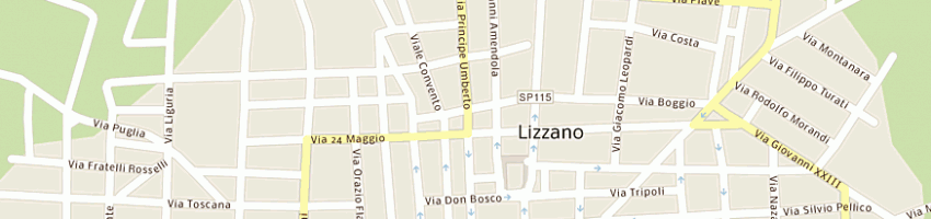 Mappa della impresa surgo giselda a LIZZANO