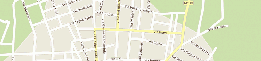 Mappa della impresa coppola filippo a LIZZANO