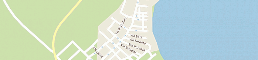 Mappa della impresa giannoccaro e c snc a FASANO