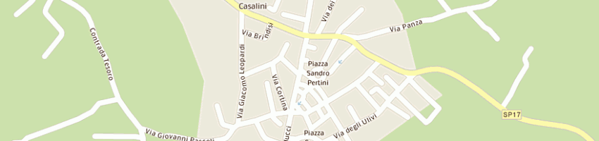 Mappa della impresa autonoleggio carrieri snc di carrieri ae c a CISTERNINO