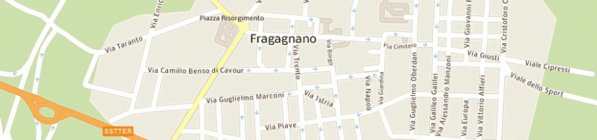 Mappa della impresa oro in di fabrizio cosima lucia a FRAGAGNANO