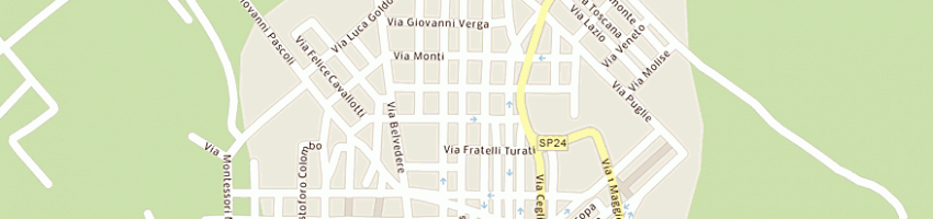 Mappa della impresa ciraci' vito bernardino a VILLA CASTELLI