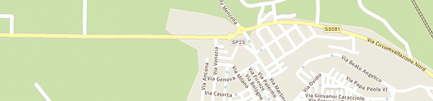 Mappa della impresa vm di carlucci walter e c sas a CEGLIE MESSAPICA