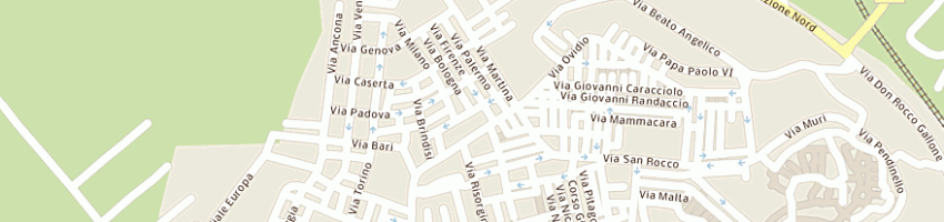 Mappa della impresa service pool 2002 di scatigna vito a CEGLIE MESSAPICA
