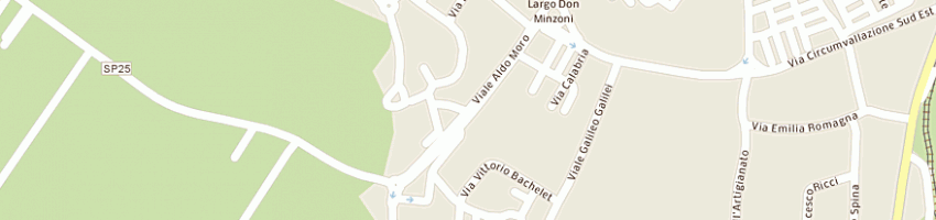 Mappa della impresa urso francesco a CEGLIE MESSAPICA