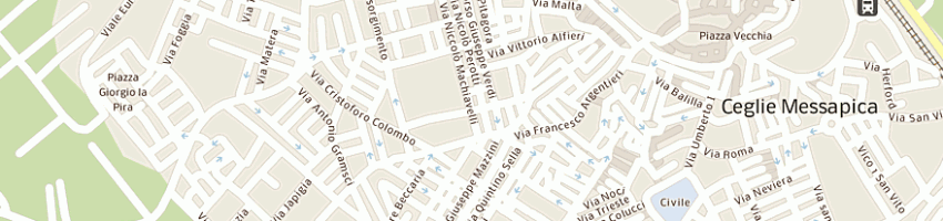 Mappa della impresa barletta vito a CEGLIE MESSAPICA