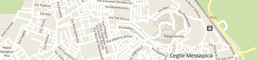 Mappa della impresa gestor (srl) a BRINDISI