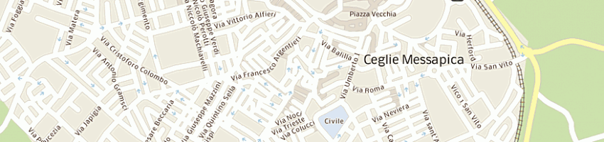Mappa della impresa suma maria concetta a CEGLIE MESSAPICA
