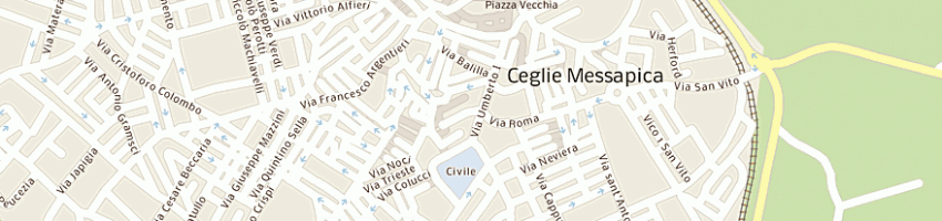 Mappa della impresa ricci lucia a CEGLIE MESSAPICA