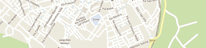 Mappa della impresa b e d srl a CEGLIE MESSAPICA