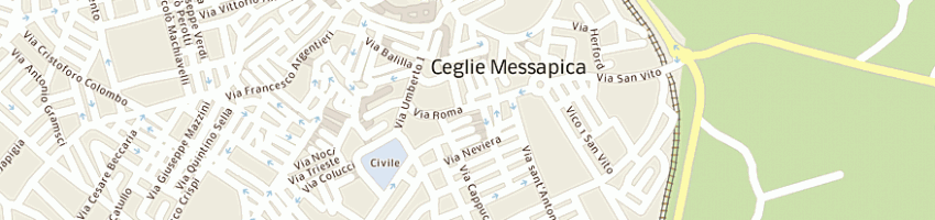 Mappa della impresa venerito cosimo a CEGLIE MESSAPICA