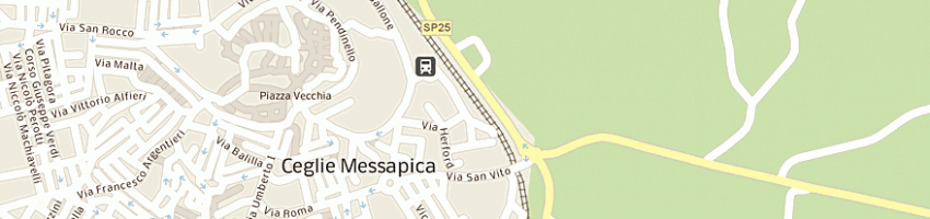 Mappa della impresa balsamo claudio a CEGLIE MESSAPICA
