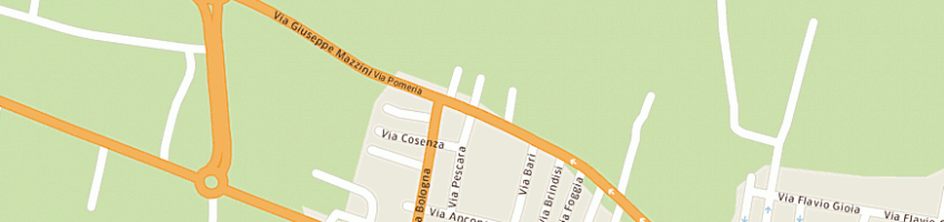 Mappa della impresa di taranto ceramiche srl mario a SAVA