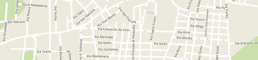 Mappa della impresa d'oria raffaele a SAVA