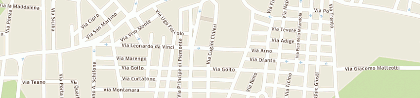 Mappa della impresa pasticceria di saracino luciano a SAVA