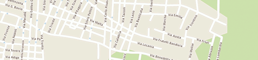 Mappa della impresa de santis rosario a SAVA