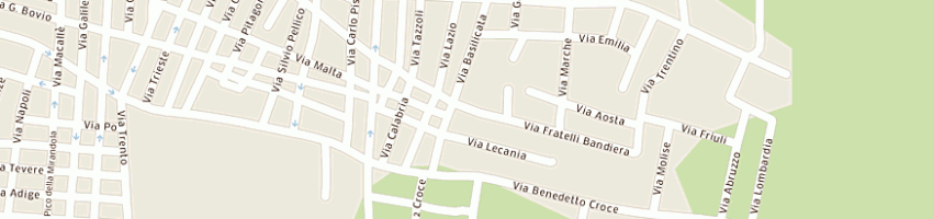 Mappa della impresa ernesto montanaro spa a SAVA