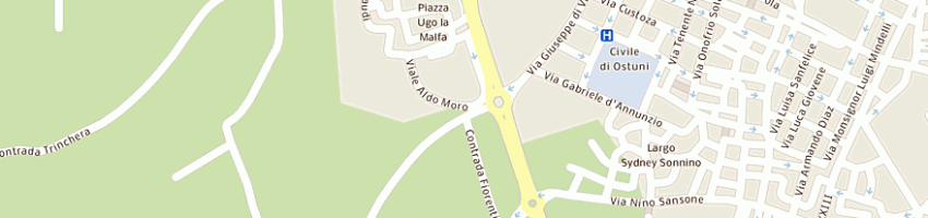 Mappa della impresa vantage di santoro elisabetta a OSTUNI