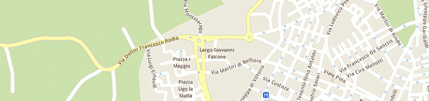 Mappa della impresa medical sanitaria ortopedica a OSTUNI