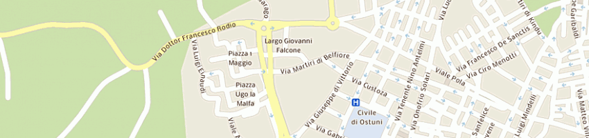 Mappa della impresa tuttauto nacci srl a OSTUNI