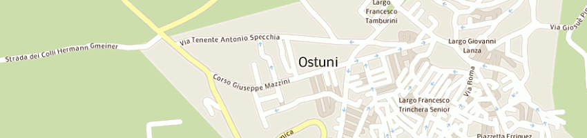 Mappa della impresa zurlo omero raffaele a OSTUNI