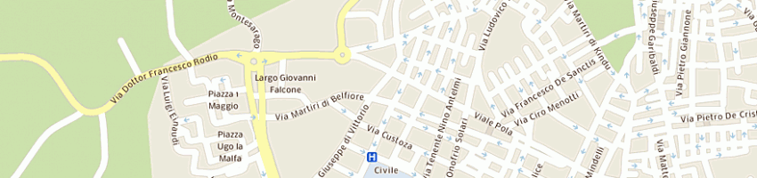 Mappa della impresa dial (sas) a OSTUNI