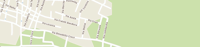 Mappa della impresa studio format sas di montanaro anna monica e c a SAVA