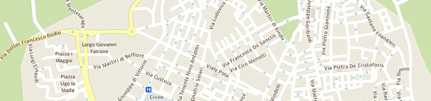 Mappa della impresa farmacia matarrese del dott roberto carparelli a OSTUNI