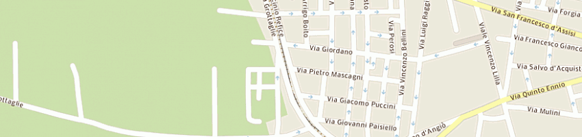 Mappa della impresa autocar padula srl a FRANCAVILLA FONTANA
